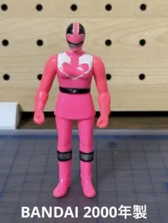 未来戦隊タイムレンジャー　ミニソフビ　タイムピンク