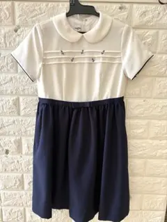 familiar 半袖ワンピース 120 セレモニー 入学式 フォーマル