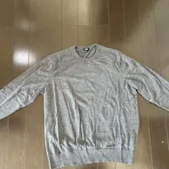 UNIQLO メリノクルーネックセーター　ダークグレー　3XL