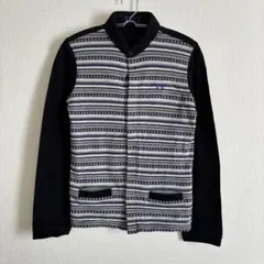 Fred Perry ストライプカーディガン 古着