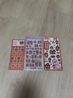 モンチッチ シール 3点セット
