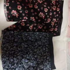 花柄骨盤ガードル2枚セット
