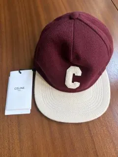 CELINE ベースボールキャップ ボルドーのサムネイル