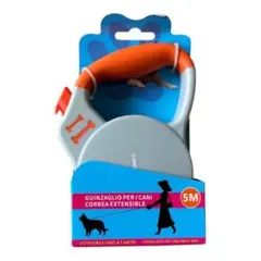 犬用 伸縮リード 5m 中型犬 大型犬 30kgまで 巻き取り式