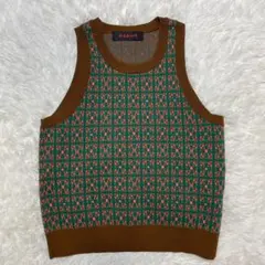 【値下げ】CABaN ツイードタンクトップ　イエロー 2025年最新】CAban キャバン タンクトップの人気アイテム - メルカリ