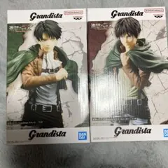Grandista 進撃の巨人 リヴァイ エレン フィギュア 2体セット