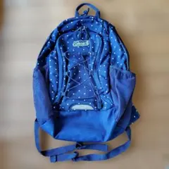 Coleman リュック ドット柄