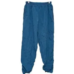 Catherine COLLECTION 尼龍褲 XL 藍色 鬆緊褲