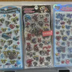 パワーパフガールズ ポップシール 3シートセット