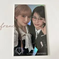ME:I WHO I AM ホログラムステッカー 石井蘭 山本すず