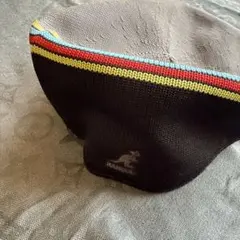 KANGOL ニット ハンチング帽 グレー