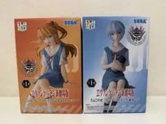 エヴァンゲリオン新劇場版ちょこのせ フィギュア 綾波レイ 式波アスカラングレー