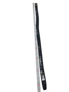 a.testoni アテストーニ本革 ブラックベルト 105cm スクエアのサムネイル