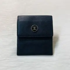 特別値下げ　美品　CHANEL シャネル　二つ折り　財布　小銭入れ　ココボタン