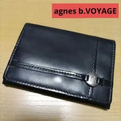 agnes b.VOYAGE アニエスベーボヤージュ 名刺入れ男女兼用 中古美品のサムネイル