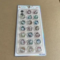 シマエナガ　だいふく　キラコロ　おはじきシール　　カミオジャパン