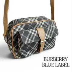 Burberry ノバチェック ショルダーバッグ レザー