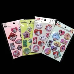 ウォーターシール♡4種セット♡ベイマックス( ꕹ )101匹わんちゃん