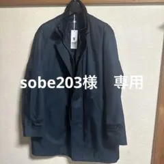 EDWARD'S スタンドカラーコート （M）ネイビー 未使用品