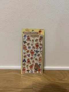 【正規品】ボンボンドロップシール　ディズニー　くまのプーさん