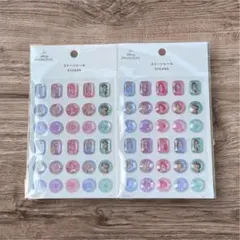 ディズニープリンセス ストーンシール　　2点