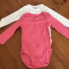 H&M 長袖ロンパース肌着3枚セット