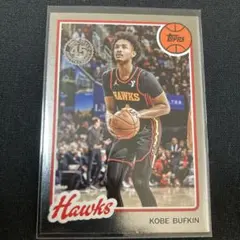 Kobe Bufkin HAWKS NBAカード 45周年　topps