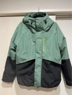 ワークマン エックスシェルター LL 断熱・防水防寒ジャケット グリーン