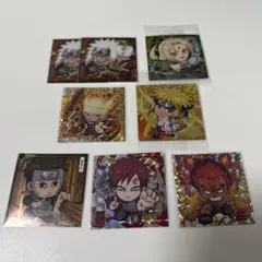 NARUTO ウエハースシール まとめ 仙人モード ミナト 綱手 自来也 など