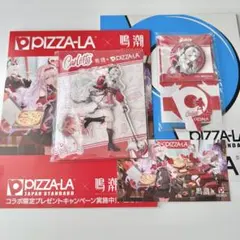 鳴潮 PIZZA-LA コラボ アクリルスタンド 缶バッジ カルロッタ 2セット