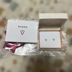 K18YG ダイヤモンド ピアス