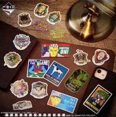 一番くじ ジョジョワールド L賞 ステッカーアソート