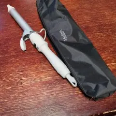 SALONIA カールヘアアイロン ホワイト