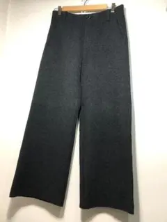 049091 SUNSEA MELTON WIDE PANTS 2 メルトン