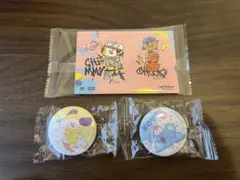 BTS BT21 ビッくらポン 缶バッジ　コラボステッカー