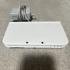 new ニンテンドー3DS LL 本体 白 充電器付き