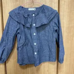 branshes フリル襟シャツ 110