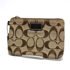 524 COACH シグネチャー キャンバス ミニポーチ ミニバッグのサムネイル