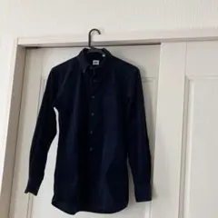 UNIQLO コーデュロイシャツ　ダークネイビー　Sサイズ