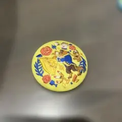 ディズニー刺繍缶バッジ 美女と野獣