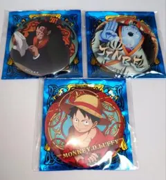 ONEPIECE】輩缶バッジ 第26弾 ルフィ2点セット - メルカリ