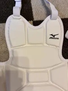 Mizuno 空手 防具 ホワイト　子供用プロテクター　Mサイズ　美品