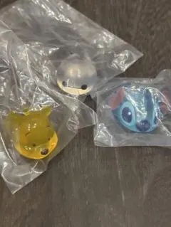スティッチ プー ベイマックスカプセルトイ 3個セット
