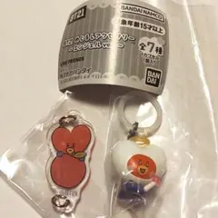 BT21めじるしアクセサリー エンジェルver　TATA チャーム　セット