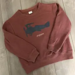 プティマイン 裏起毛　トップス　トレーナー　120