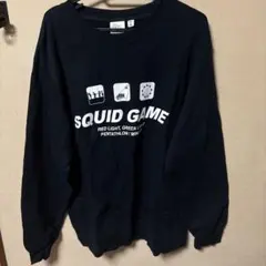 GU SQUID GAME トレーナー XL ネイビー