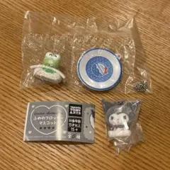 サンリオキャラクターズ　お寿司キーチェーン　ふわふわフロッキーマスコット