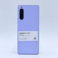ソニー Xperia10V SO-52D ラベンダー docomo スマホ本体 - メルカリ