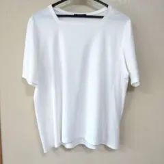 Aquascutum 半袖Tシャツ ホワイト 15号　綿100%のサムネイル
