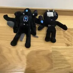 【美品】スキビデイトイレ　 ぬいぐるみ 2体セットのサムネイル